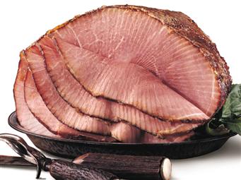 Nueske's spiral sliced bone-in ham