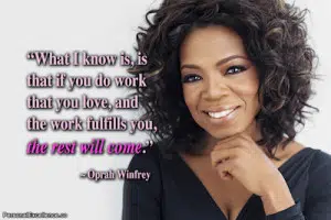 The health-happiness connection - Oprah