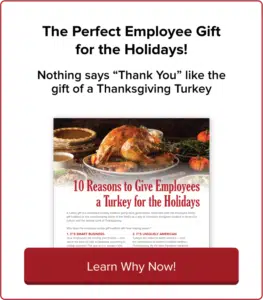 Give Employees a Turkey for the Holidays