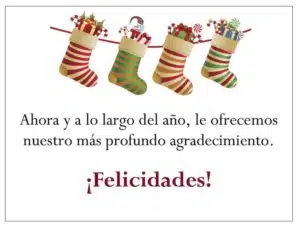 Say your gratitude in Spanish with new Holiday Enclosure Cards