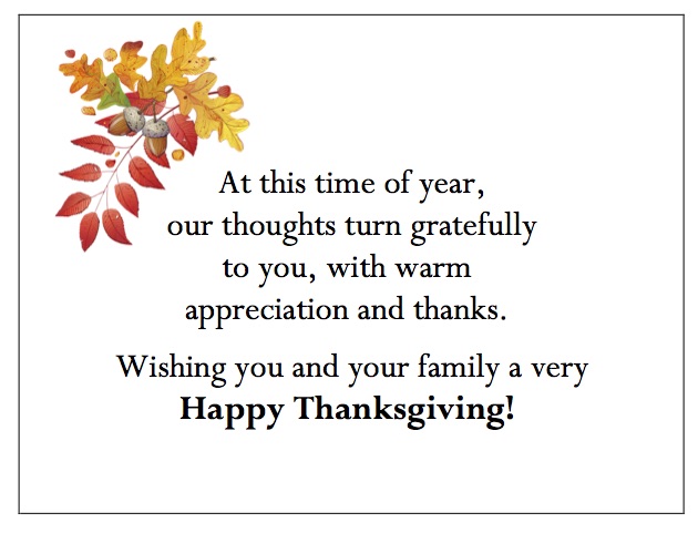 gThankYou Thanksgiving Card Designs: Fall Foliage