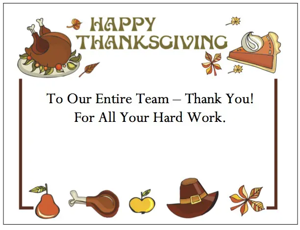 Thanksgiving-Border - Thanksgiving Enclosure Cards