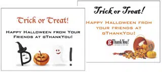 Halloween Enclosure Cards to delight employees!