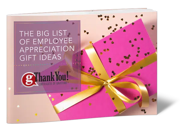 eBook, "The Big List of Employee Appreciation Gift Ideas"