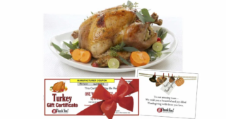 Come to gThankYou for your thank you turkey